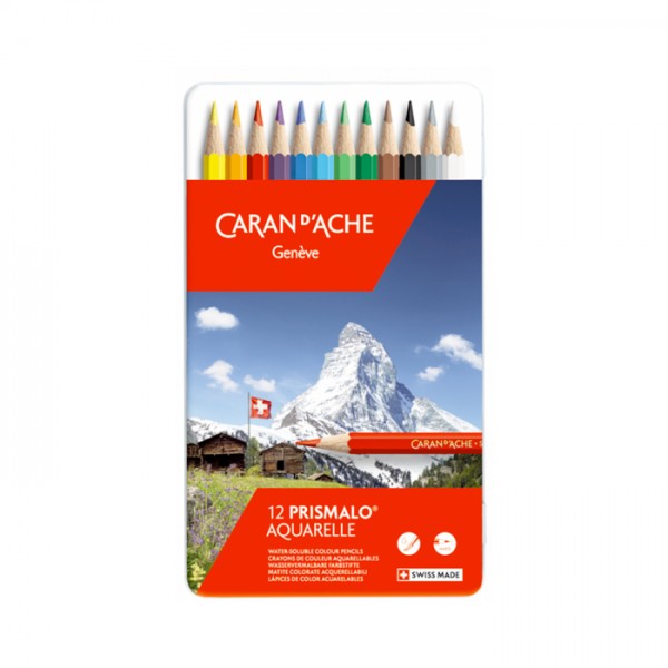 Caran D'ache Schachtel mit 12 Aquarellpinseln