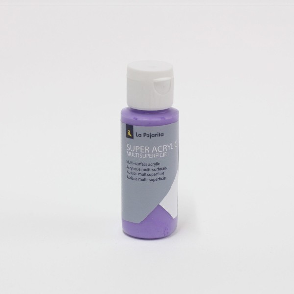 La Pajarita Paint 179076 Super Acrylic A-17 Lavender 60ml