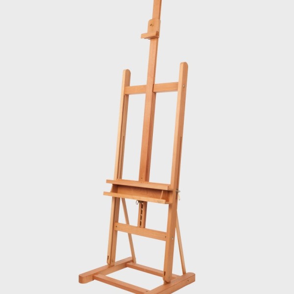 Mabef Studio Easel M/06 Large with Rack and Wheels Assembled, Adjusted and Tested