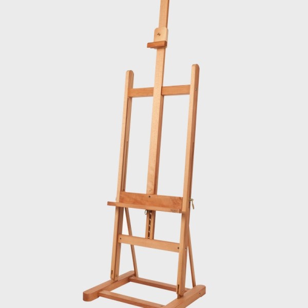 Mabef Studio Easel M/06 Large with Rack and Wheels Assembled, Adjusted and Tested