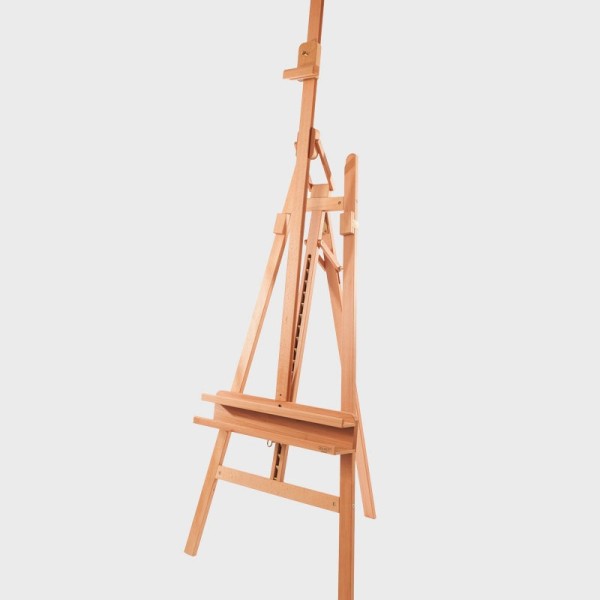 Mabef Studio Easel M/06 Large with Rack and Wheels Assembled, Adjusted and Tested