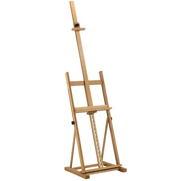 Mabef Studio Easel M/06 Large with Rack and Wheels Assembled, Adjusted and Tested