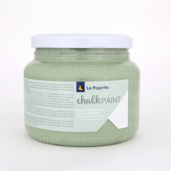 La Pajarita Pintura a la tiza CP- 19 Verde Bambu 500ml