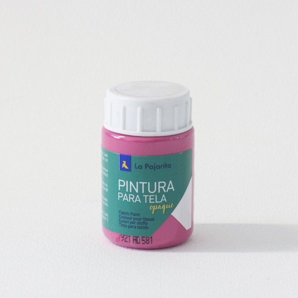 Pintura Textil La Pajarita TO-08 Magenta 35 ml