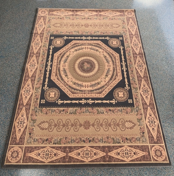 Rug Emerald Osta 170x240cm 100% Peigné Wool Belgian Manufacturing