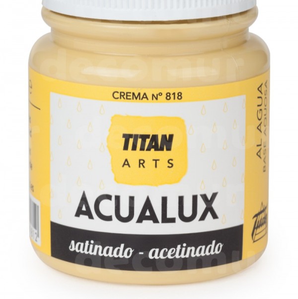 Titan Acualux Satinado 100ml Crema 818