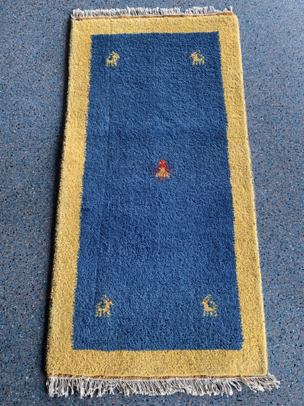 Gabhe India Rug D 140x70cm Handmade 100% Wool