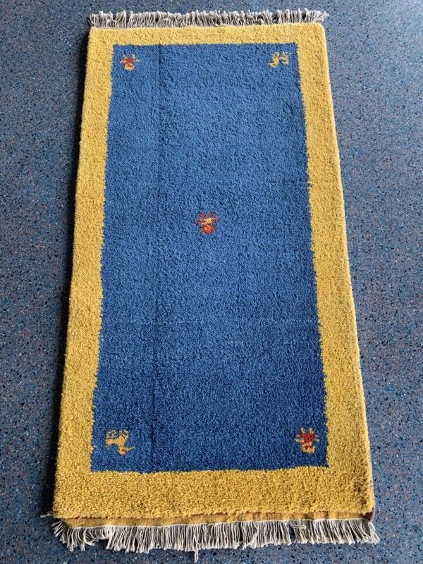 Gabhe India E Rug 140x70cm Handmade 100% Wool