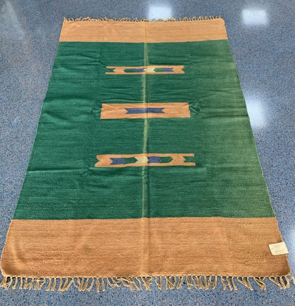 Universal-Chenille-Teppich 1 170x240cm 100% Baumwolle Handgefertigt in Indien