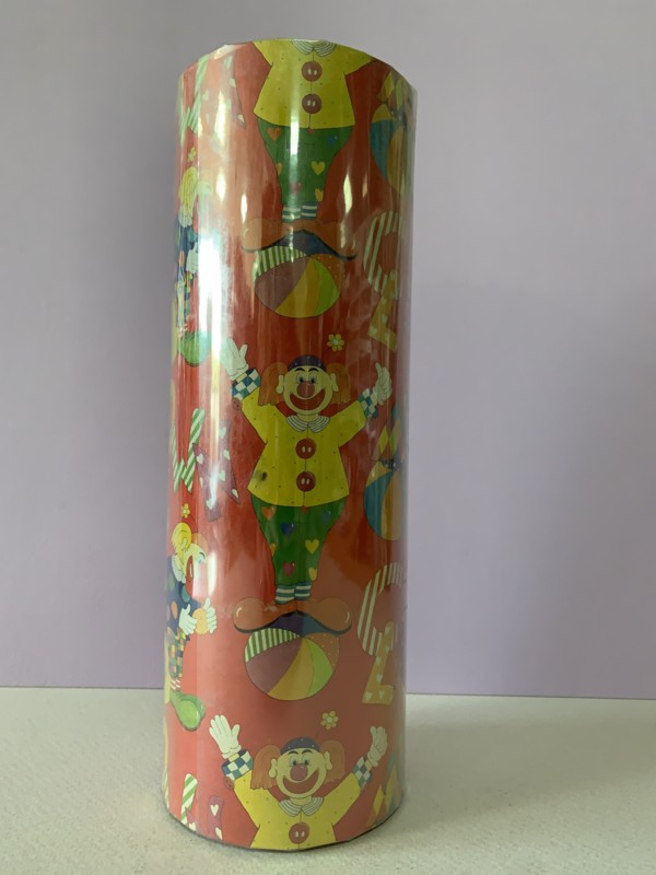 Papel de Regalo Clown Party