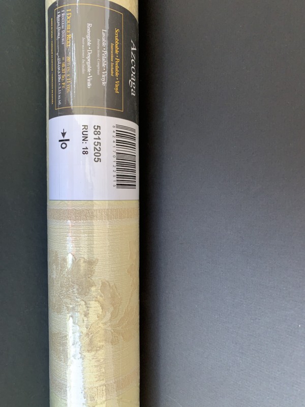 Papel Pintado Flower Light Gold Azcoaga