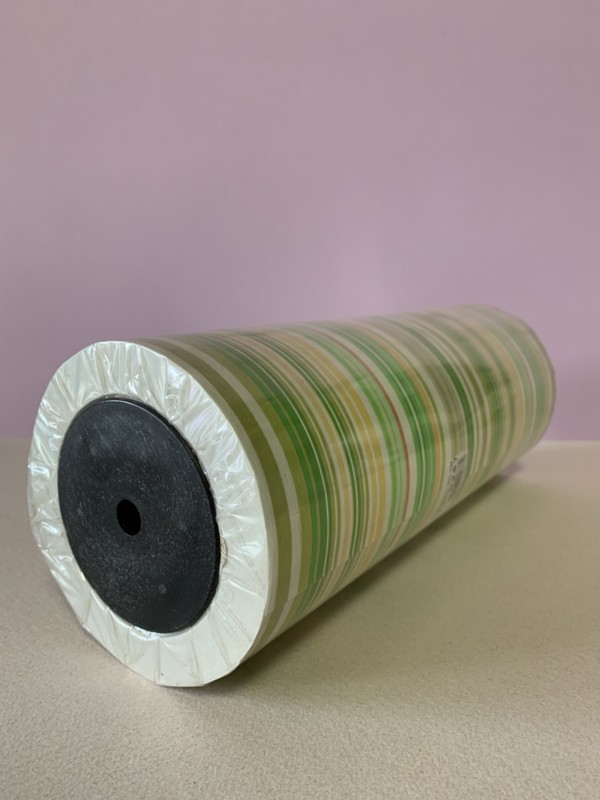 Geschenkpapier Grüne Streifen