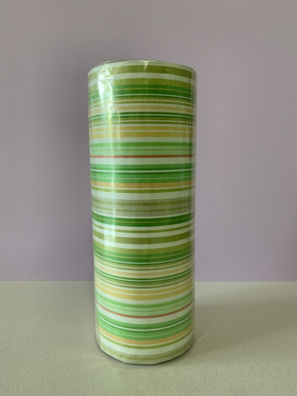 Papel de Regalo Green Stripes