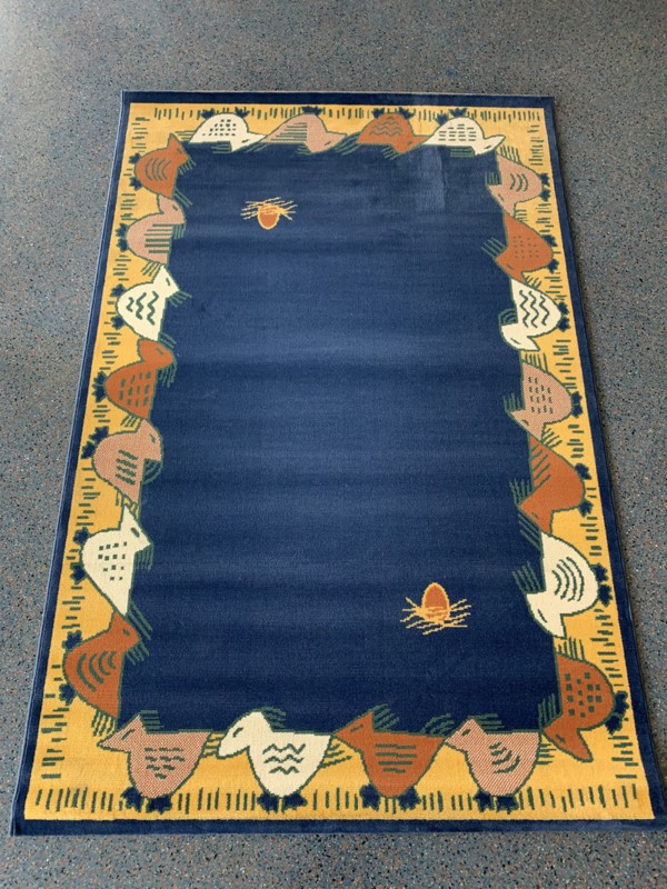 Rug Osta Indigo 6 135 X 200 cm Acrylic Synthetic