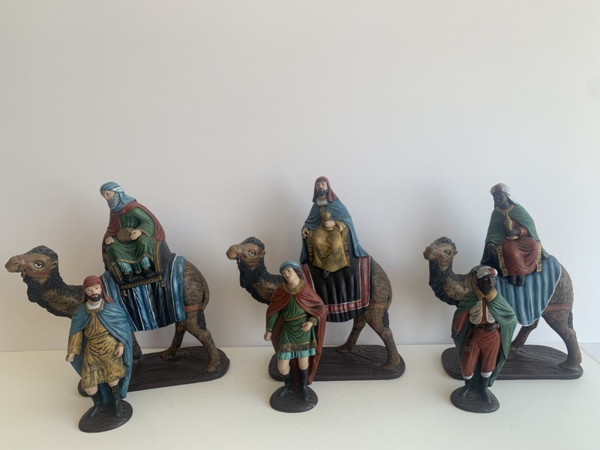 Reyes magos y pajes