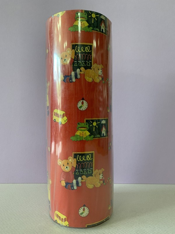 Gift wrap School Bear