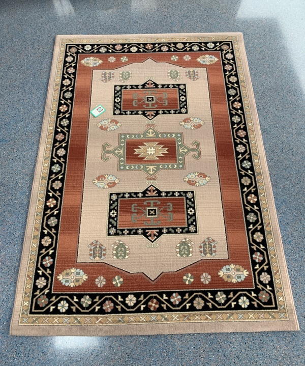 Rug Universal Arak 1 170x240cm 100 Virgin wool Belgian Manufacturing