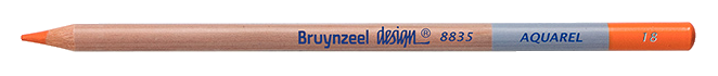 BRUYNZEEL DESIGN WATERCOLOR PENCILS 8835 color 18