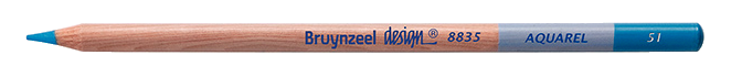 BRUYNZEEL DESIGN WATERCOLOR PENCILS 8835 color 51