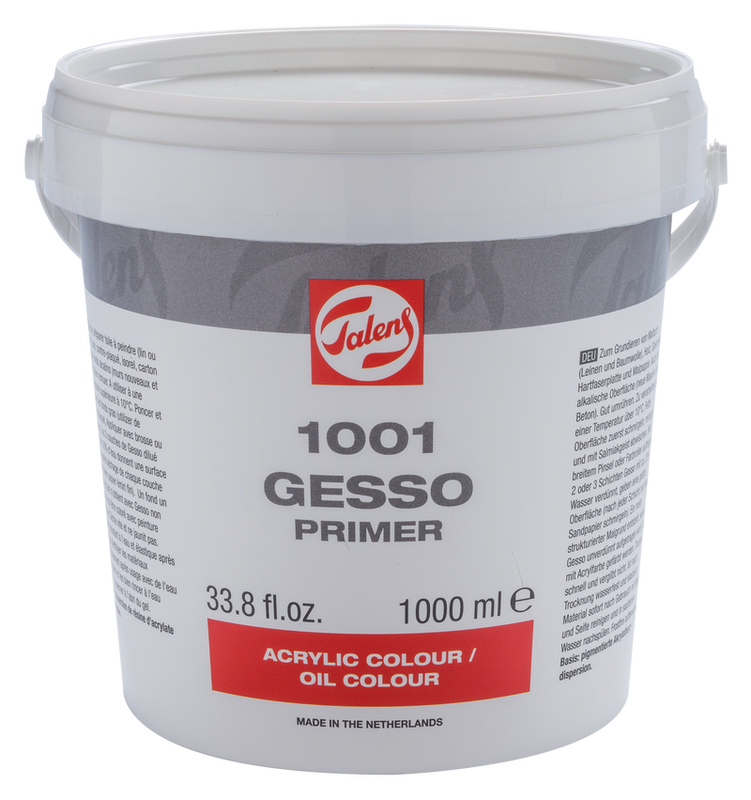Talens Gesso Primer 1001 for acrylic and oil colors 1Kg
