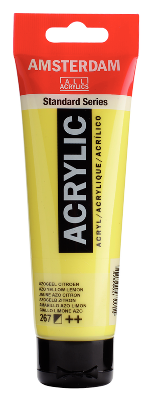 Acrylic 120 ml Color Azo Lemon Yellow 267