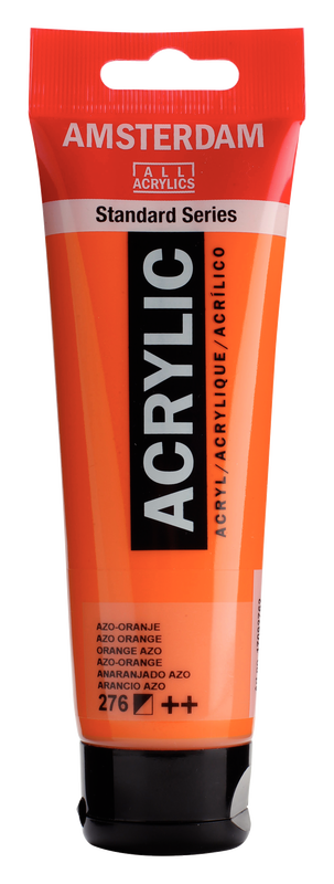 Acryl 120 ml Color Orange Azo 276
