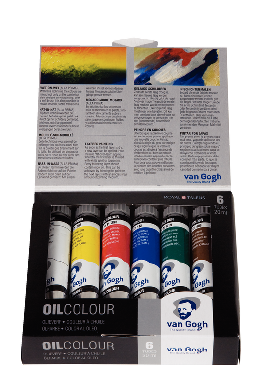 Van Gogh Ölfarben Set 6 Tuben à 20ml