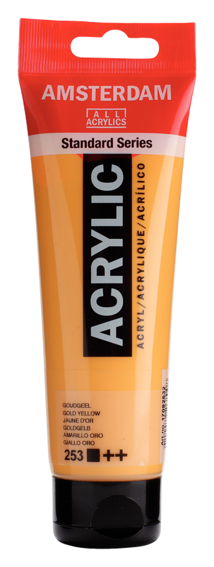 Acryl 120 ml Color Gelbgold 253