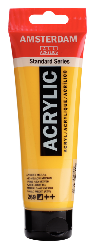 Acryl 120 ml Color Azo Yellow Medium 269