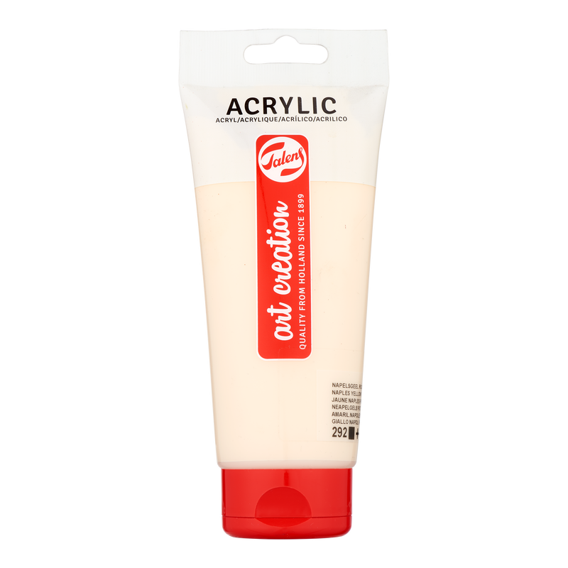 Acrylic 200 ml Color Naples Yellow Light Red  292