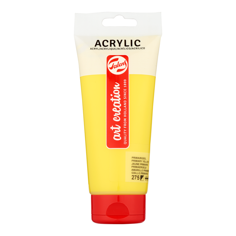 Acrylic 200 ml Color Yellow Primary 275