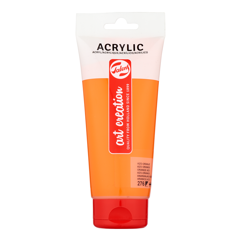 Acrylic 200 ml Color Orange Azo 276