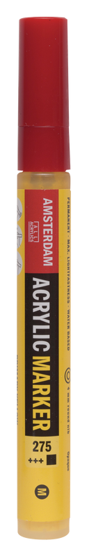 Amsterdam Acrylic Marker Medium Point () Acrylic Marker Number 275 Color Primary Yellow
