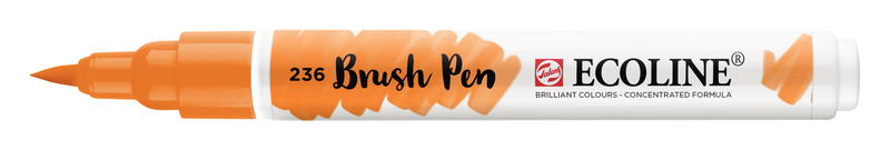 Talens Brush Pen Ecoline Number 236 Color Light Orange