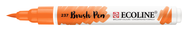 Talens Brush Pen Ecoline Number 237 Color Dark Orange