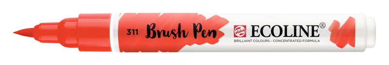 Talens Brush Pen Ecoline Number 311 Color Vermilion