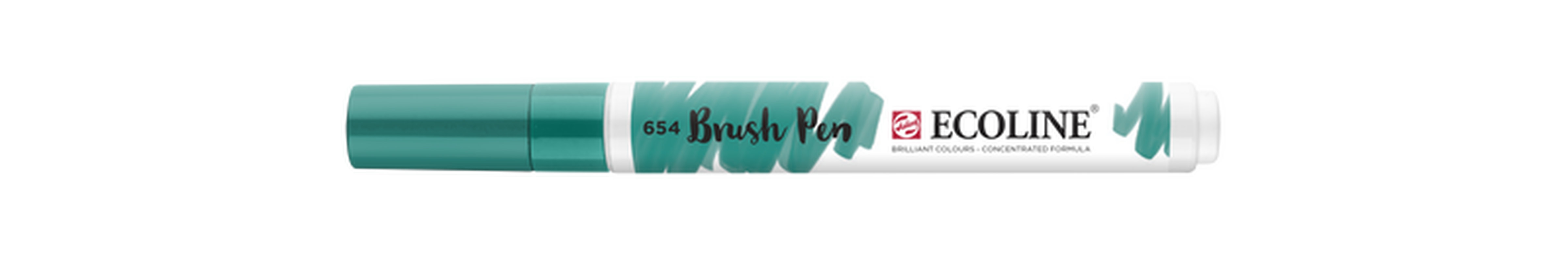 Talens Brush Pen Ecoline Number 654 Color Pine Green