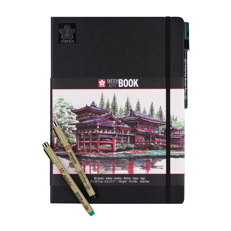Sakura Talens Sketch Note Book 140gr 21x29 7cm 80 Sheets