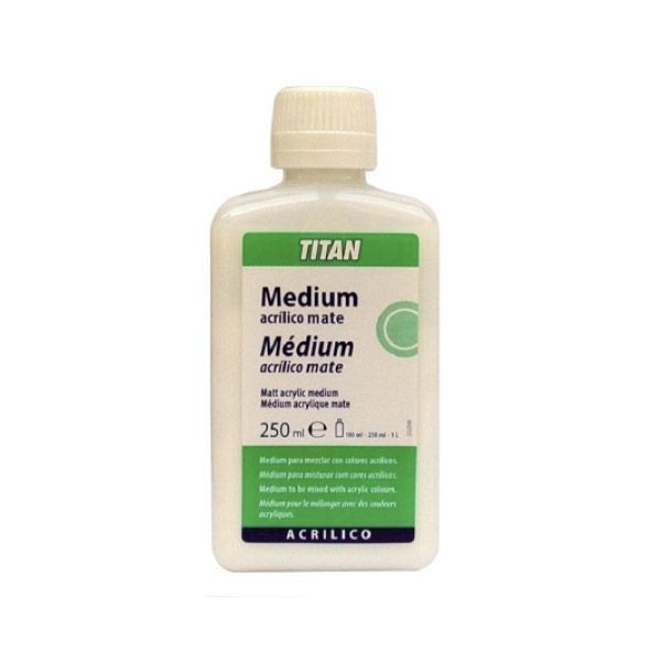 Titan Acryl Matt Medium 250ml
