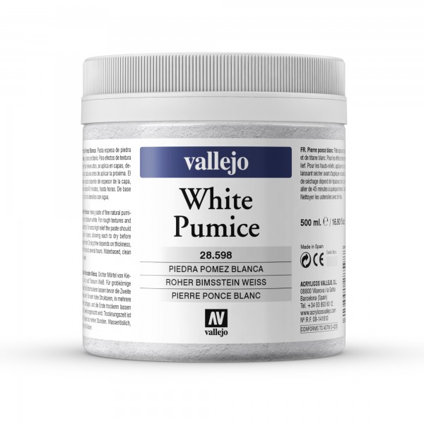 Vallejo white pumice stone Number 26 212 200ml
