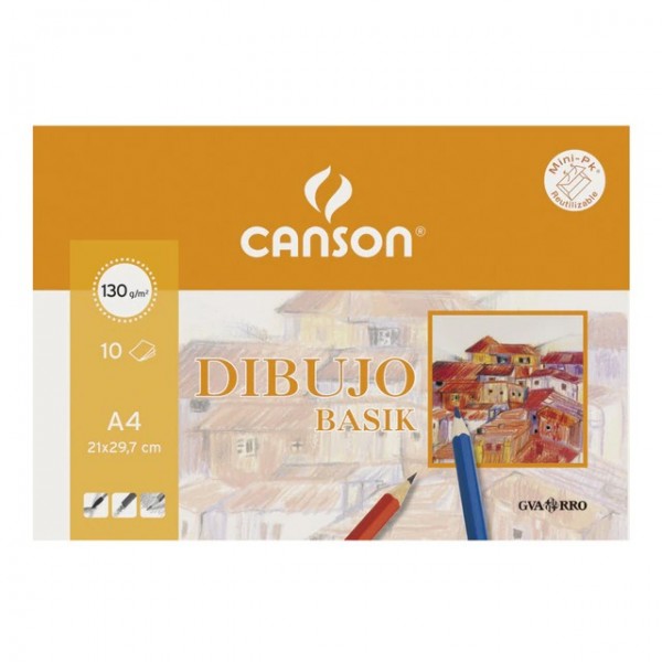 Canson Guarro Drawing Papers Basik 150gr A4 10 Sheets