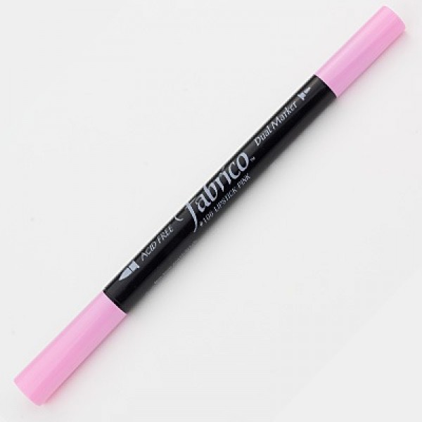 Fabrico Textilmarker Doppelmarker Nummer 106 Farbe Pink Lipstick