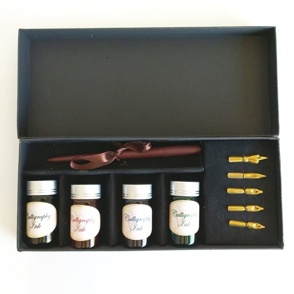 Talens Kalligraphie-Box Box-Set 4 Tinten 10p