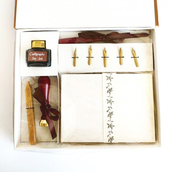 Talens Kalligraphie Box Box-Set mit Papier 11p